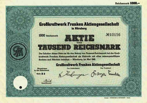Großkraftwerk nürnberg 1942 - großkraftwerk,