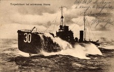 Deutsches kriegsschiff - ak,