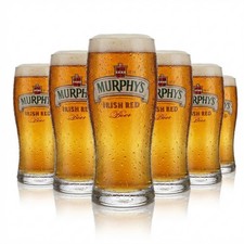 6x Murphys Glas 0,4l Irish Red