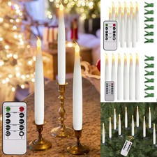 6x-10x LED Weihnachtskerzen