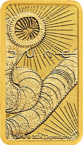 Goldbarren dune 999 9 gold - 1,