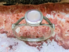 Kinderring Ring Perlmutt 925