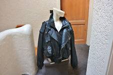#Lederjacke, #Bikerjacke, #Blouson, Gr. L, #Uncle Sam, #schwere u. ausgezeichnet