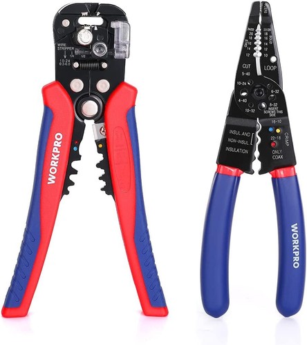 Workpro wire stripper set - set, 8"