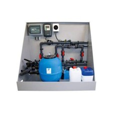 Pool Technikwand I inklusive Chlor-/ pH Dosieranlage I komplett montiert