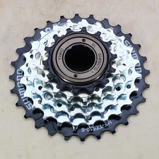 Shimano 6-fach MF-TZ510 Zahnkranz geschraubt 14-16-18-21-24-28 Zähne