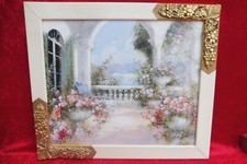 Gemälde , Blumen-Terrasse   