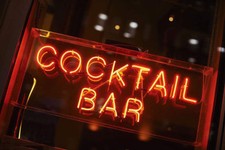 14"x7"COCKTAIL BAR Neon Sign Bier Bar Offen Wandbehang Leuchtreklame Nachtlicht