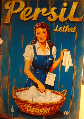 Persil retro blechschild 30 - persil,