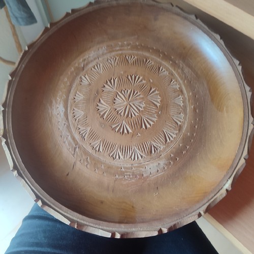 Holzteller durchm 28cm - holzteller,