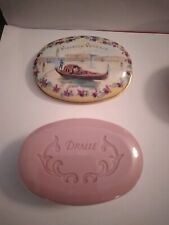 Seife  VON DRALLE Blechdose HAMBURG Veilchenduft 100 GRAMM Violetta Venezia