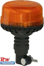 Rundumleuchte orange 17W LED, Warnleuchte, 170x115mm, 12/24V, Rohrstutzen, Mast