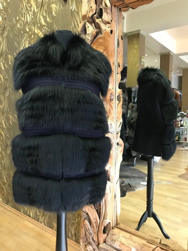Fuchs weste pelz fox - pelz,