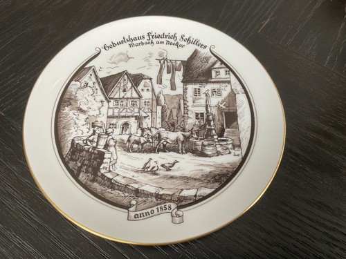 Meissen gedenkteller von - meissen,