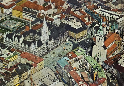 München luftaufnahme - münchen,