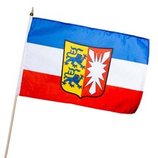 Stock-Flagge 30 x 45 : Schleswig-Holstein