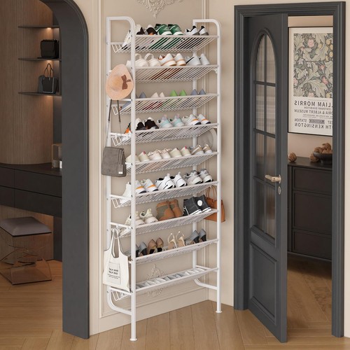 Schuhregal ebenen metall - schuhregal, 9