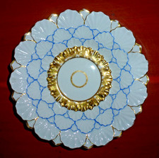 Meissen Prunkuntertasse Mitte