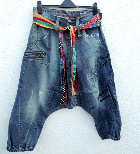 Desigual haremshose patchwork - haremshose,