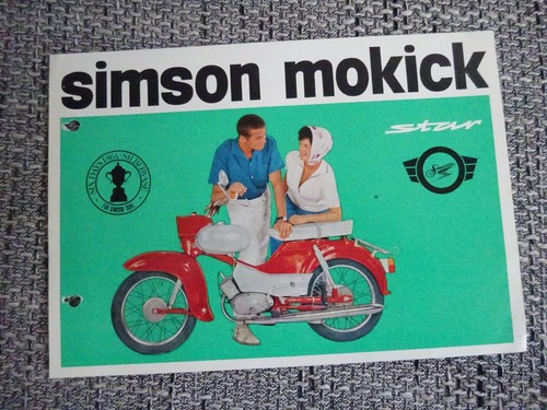 Simson mokick star prospekt - star,