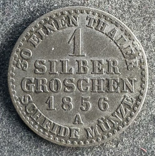 Silbergroschen 1856 a - silbergroschen,