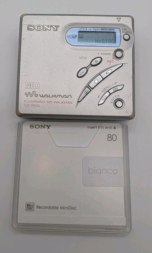 Sony r500 portable md - mz-r500,