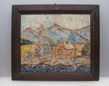 Avantgarde  Ölbild  Expressionismus  Abstraktion sign. Fulla