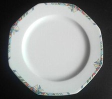 Seltmann Weiden Form Octa Dekor 33187 Abstrakt Bunt Speiseteller Ø25,1cm + 083