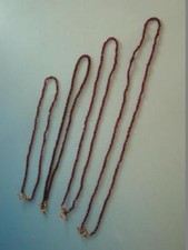 RS0418-169:4 Granat Halskette Collier