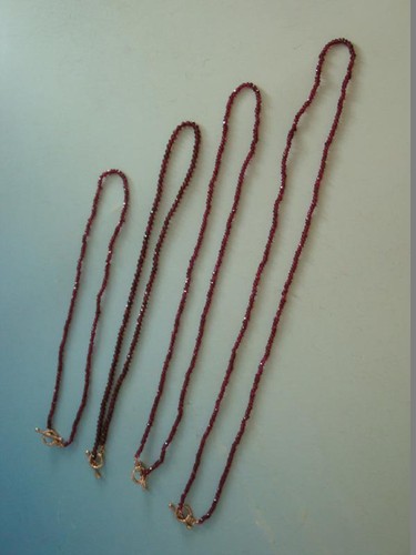 Vintage schmuck granat - schmuck, 4
