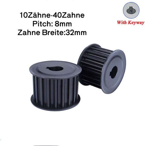 S8m zahnriemenscheibe - s8m, 45#