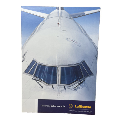 Postkarte flugzeug airline - postkarte,