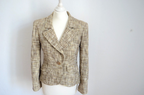 Chanel cotton tweed - chanel, blazer