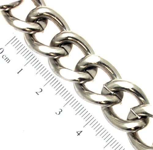 10m gourmettekette 0mm - gourmettekette, 4,0mm