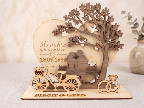 Hochzeitsgeschenk holz - hochzeitsgeschenk,