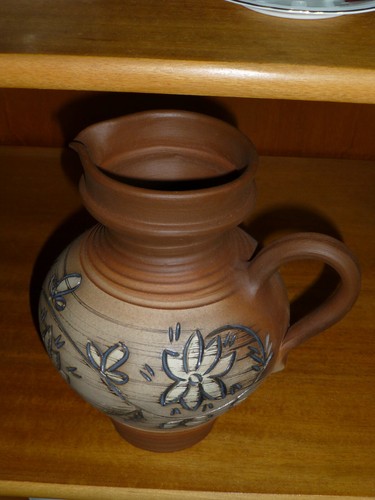 Ton vase blumenvase deko - ton,
