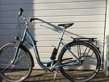 Aluminium- Damenfahrrad, Herkules Uno 7, 7-Gang Nabe, Rücktritt, Blau, 28", 53cm