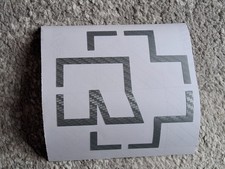 Rammstein Aufkleber 10cm x