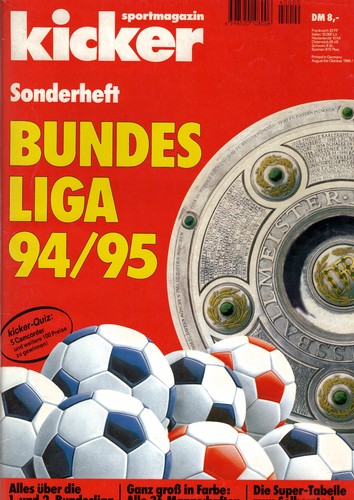 Kicker bundesliga sonderheft - bundesliga,