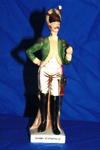 Schöne porzellan figur soldat - schöne,