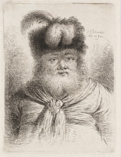 Schmidt nach rembrandt - schmidt, (*1712)
