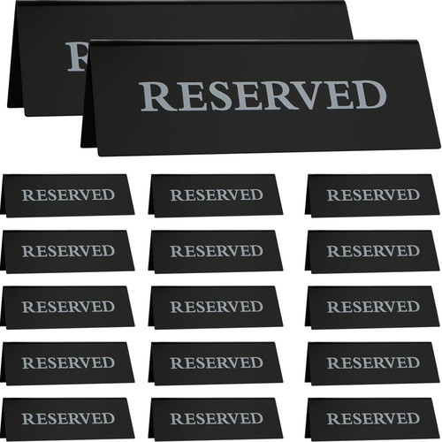 Reserviert schilder acryl - schilder,