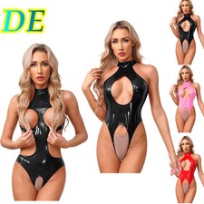 DE Damen Lack Leder Body