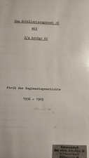Das Artillerieregiment 26 mit