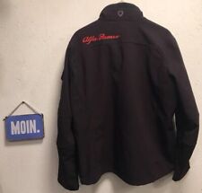 Wellensteyn Softshelljacke ALPINIERI Herren XL Schwarz - ALFA ROMEO Stickerei