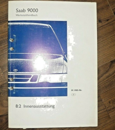 Saab 9000 werkstatthandbuch - saab,