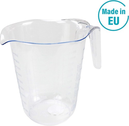 Messbecher 1000ml glasklar - glasklar, 1l