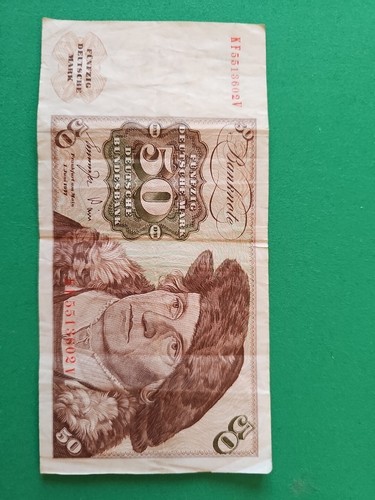 Deutsche mark schein - 50,