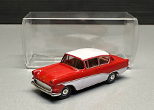 Opel Rekord P1 Coupe 2/3-Türer classic car Auto Oldtimer rot Brekina H0 1:87