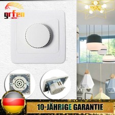 LED Dimmer 200V-250V Lampe Einbaudimmer Dimmschalter Abdeckplatte Abdeckrahmen